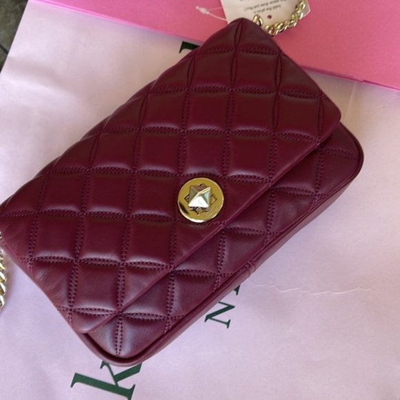 Kate Spade Natalia Crossbody Blackberry Preserve - Picture 8 of 16